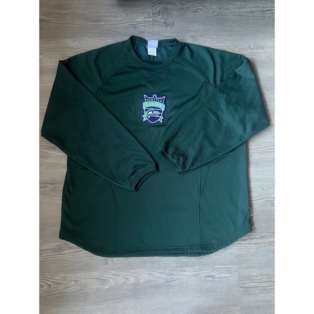 Vintage Majestic Seattle Seahawks Men's Pullover Therma Base Size 2XL